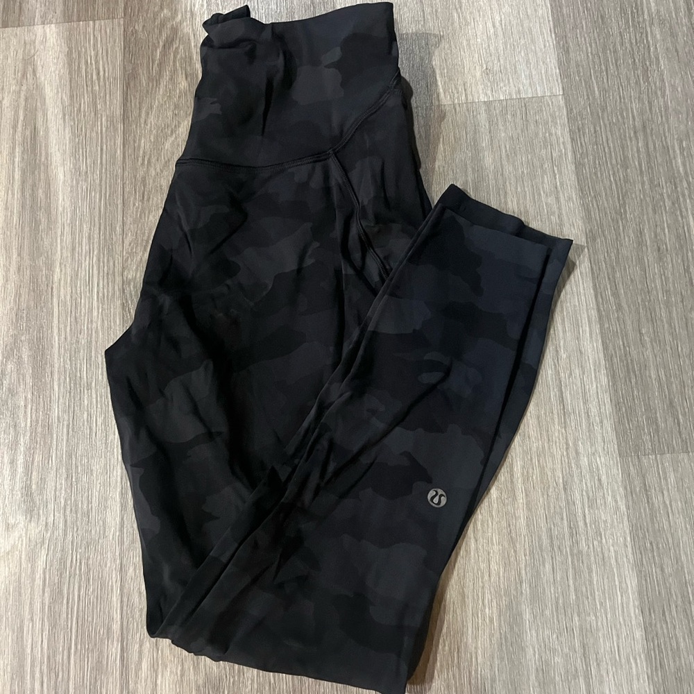 lululemon athletica Dark Camouflage Leggings